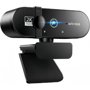 كاميرا الويب الكاملة عالية الدقة مع الميكروفون ، كاميرا ويب 1080 بكسل للكمبيوتر الشخصي ، 90 درجة FOV ، كاميرا الويب المزدوجة للميكروفون للحصول على صوت استريو واضح ، توصيل وتشغيل كاميرا ويب USB لتكبير/سكايب/فرق ، المؤتمرات والفيديو in Kuwait