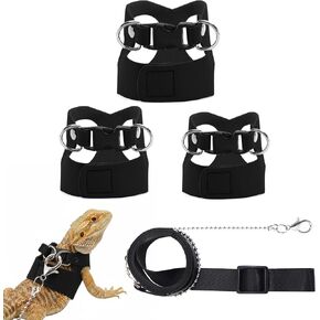 3 حزمة ملتحية مقود التنين ومجموعة تسخير ، قابلة للسحب مقود 9.8 قدم مع 3 أحجام تسخير ناع in Kuwait