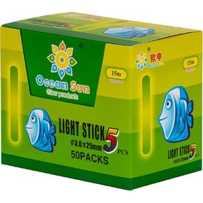 QualyQualy Fishing Glow Sticks for Bobbers 1" 1.5" 2" 3" Fishing Bobber Lights, Fishing Rod Bell Alarm Lights, Bobber Glow Sticks Bulk Kit 50Pcs 20Pcs 10Pcs in Kuwait