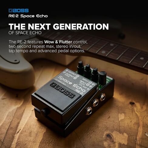 Boss RE-2 Space Echo Delay and Reverb Effects Pedal in Saudi Arabia