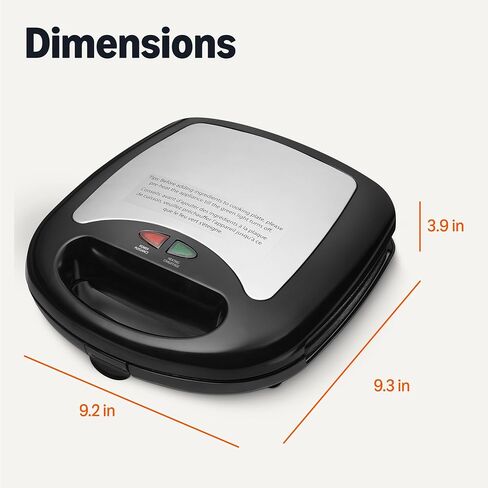 Amazon Basics 3-in-1 Sandwich Maker, Panini Press and Waffle Maker with Removable Plates, 760W in Kuwait