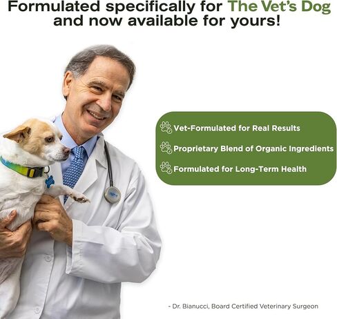 مضغ الكلب البيطري لدعم مناعة الحمض النووي، وحساسية الكلاب ومضغ المناعة + مكمل الورك والمفاصل للكلاب، فطر ذيل الديك الرومي العضوي، الكركم، عشب الشعير، نكهة كبد الدجاج (30 قطعة) in Kuwait