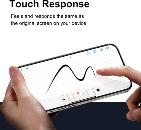 OneFish for iPhone 16 Screen Protector, 2025 New Invisible Screen Protector Clear HD in Kuwait