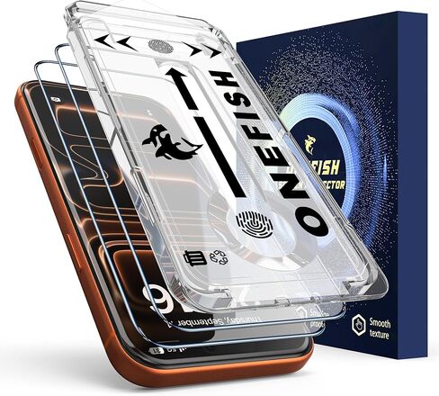 OneFish for iPhone 16 Screen Protector, 2025 New Invisible Screen Protector Clear HD in Kuwait
