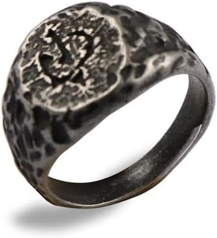 خواتم مطلية بالذهب عيار 14 قيراط للنساء، خاتم من الفضة الإسترليني عيار 925، خاتم قابل للتكديس، خواتم إصبع على طراز الشرير العتيق، حلقات إبهام بوهو، فرقة زركونيا مكعبة، هدية عيد الميلاد لأمي وأبي وزوجة وصديقها in Kuwait