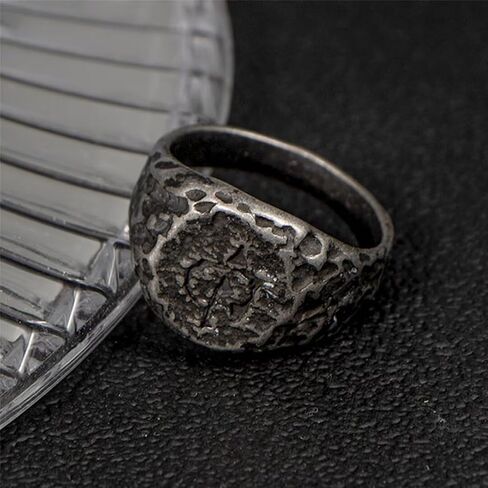 خواتم مطلية بالذهب عيار 14 قيراط للنساء، خاتم من الفضة الإسترليني عيار 925، خاتم قابل للتكديس، خواتم إصبع على طراز الشرير العتيق، حلقات إبهام بوهو، فرقة زركونيا مكعبة، هدية عيد الميلاد لأمي وأبي وزوجة وصديقها in Kuwait