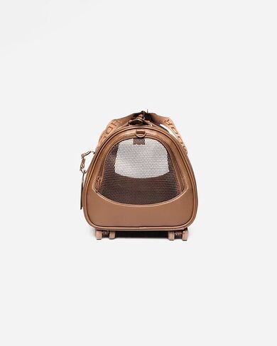 moor NYC Luxury Made Travel Bag. A Unique Pet Travel Bag Design for Dogs or Cats. TSA Approved (Cocoa Luxury Travel Bag) in Kuwait
