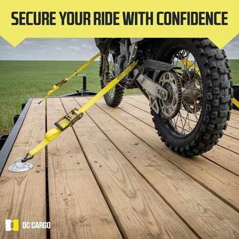 10 مرساة على شكل حرف D، حلقات على شكل حرف D مثبتة بمسمار دائري على البضائع من DC Cargo Mall، مرساة فولاذية قوية للشاحنة والمقطورة والسرير المسطح وسرير الالتقاط (10) in Kuwait