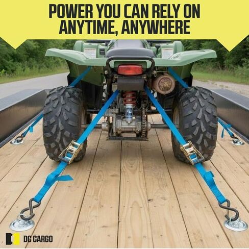 10 مرساة على شكل حرف D، حلقات على شكل حرف D مثبتة بمسمار دائري على البضائع من DC Cargo Mall، مرساة فولاذية قوية للشاحنة والمقطورة والسرير المسطح وسرير الالتقاط (10) in Kuwait