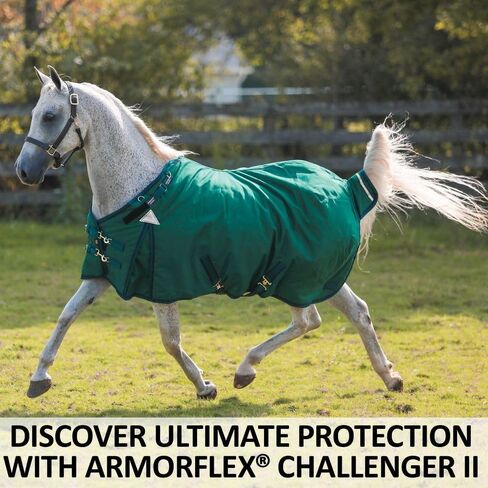 بطانية تشالنجر II Adjusta-Fit Surcingle Horse | تخفيض يذبل | 5X بطانية حصان مقاومة للماء | عربة ذات رأس مرتفع | بطانية الحصان الشتاء in Kuwait