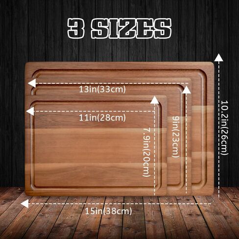 Personalized Cutting Board, Custom Engraved Wood Charcuterie Board - Best Present for Wedding, Bridal Shower, Engagement, Anniversary, Housewarming-11x7.9", 13x9", 15x10.2" in Kuwait