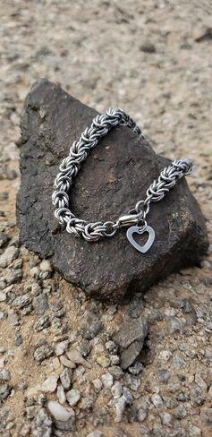 11 Year Anniversary Gifts Steel | Meticulously Handcrafted by USA Artisan | Steel Represents Forever | Custom Steel Anniversary Jewelry in Saudi Arabia