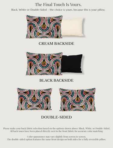 Retro Ikat Velvet Cushion Cover Pink Blue Decorative Throw Pillow in Saudi Arabia