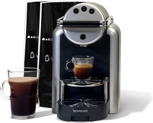 مجموعة Nespresso Professional Machine Starter للشركات، وآلة القهوة Zenius الاحترافية وصانع رغوة الحليب in Saudi Arabia