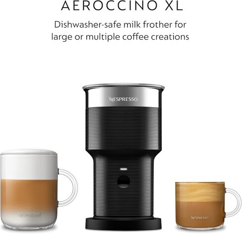 مجموعة Nespresso Professional Machine Starter للشركات، وآلة القهوة Zenius الاحترافية وصانع رغوة الحليب in Saudi Arabia