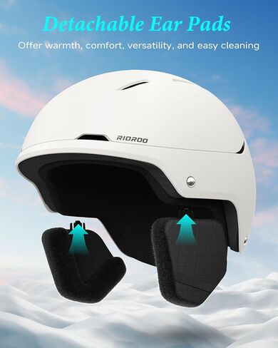 RIOROO Ski Helmet,Snowboard Helmet for Men Women Snow Sport Helmets Shockproof and Lightweight Skiing Helmet in Kuwait