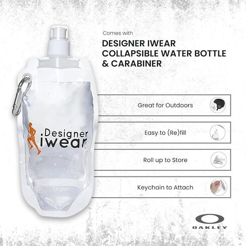 خوذة أوكلي MOD 1 Pro MIPS للتزلج على الجليد للرجال والنساء + حزمة مع زجاجة مياه قابلة للطي من Designer iWear مع حلقة تسلق in Kuwait