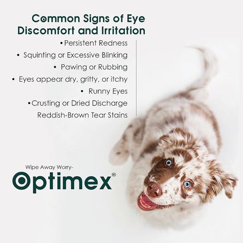 Gentle Multi-Purpose Eye Wash for Dogs & Cats – 4 fl oz – Soothes Redness, Irritation, Tear Stains & Discharge – Supports Pink Eye, Conjunctivitis & Dry Eye Relief – Vet Formulated in Saudi Arabia