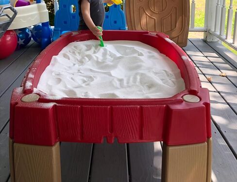 Safe Sand for Sandbox/Natural White Safety Tested Playsand 25 Pound Box in Saudi Arabia