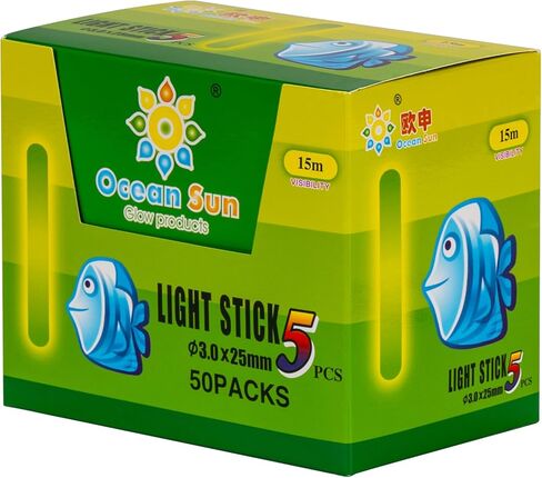QualyQualy Fishing Glow Sticks for Bobbers 1" 1.5" 2" 3" Fishing Bobber Lights, Fishing Rod Bell Alarm Lights, Bobber Glow Sticks Bulk Kit 50Pcs 20Pcs 10Pcs in Kuwait