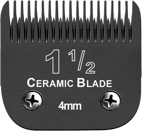 شفرة سيراميك للقطط الأليفة قابلة للفصل 1 1/2#، متوافقة مع Andis، AG، AGC، BDC، BGC، MBG، متوافقة مع سلسلة Wahl، KM 10، قطع غيار أداة التشذيب in Kuwait
