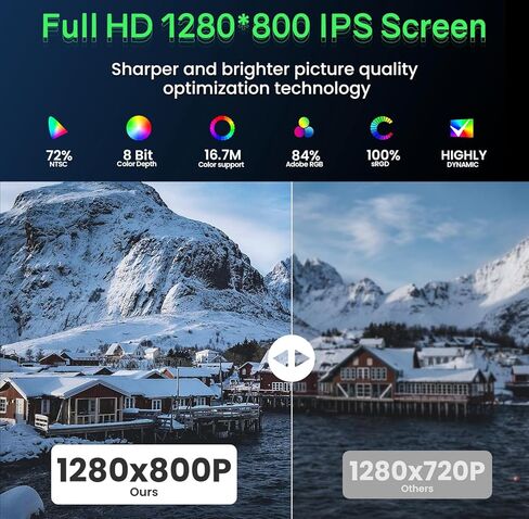 [4Core+64G] Car Radio Stereo for Jeep Wrangler JK 2007-2017: Upgrade 10.1 Inch 1280 * 800 HD Touch Screen Replacement with CarPlay Android Auto 5GWIFI Bluetooth 5.0 GPS in Kuwait