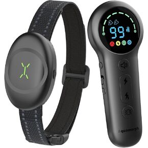Dog Shock Collar with Soft Neoprene Padded - 4 Training Modes E Collar with 1600FT Remote Control for 5–120 lbs Large Medium Small Dogs, IPX7 Waterproof, Black in Saudi Arabia