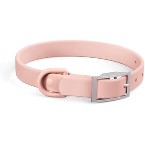Waterproof Dog Collar, Easy Clean & Odor-Proof Soft PVC Collar with Corrosion Resistant Metal Buckle for Water Dogs, Adjustable 11-15 inches for Medium to Small Dogs in Saudi Arabia