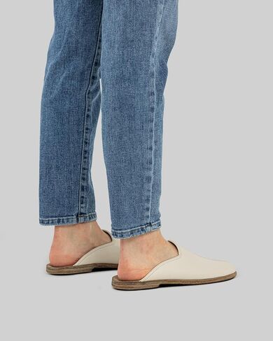 Pierre Loti Cream Leather Color Artisan Handcrafted Genuine Leather Grounding Barefoot Slipper For Men Wide Toe Box Flexible Sole Lightweight Breathable Eco-Friendly Grounding Minimalist Shoes in Saudi Arabia