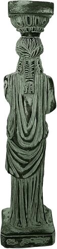 Ancient Greek Statue – Caryatid – Green Patina Plaster Replica 26 cm in Saudi Arabia