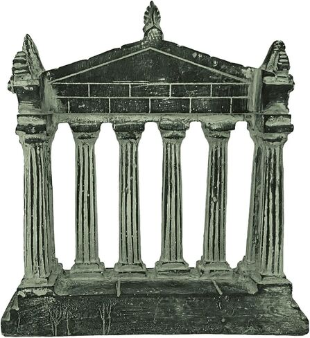 Parthenon Facade Statue,8 Columns Doric order,Plaster Replica Scuplture 14cm in Saudi Arabia