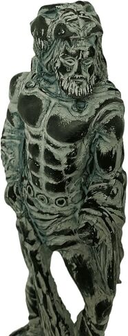 Statue of Hercules,Ancient Greek Hero, Green Patina Plaster sculpture 22cm in Saudi Arabia