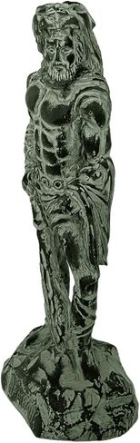 Statue of Hercules,Ancient Greek Hero, Green Patina Plaster sculpture 22cm in Saudi Arabia