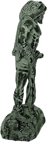 Statue of Hercules,Ancient Greek Hero, Green Patina Plaster sculpture 22cm in Saudi Arabia