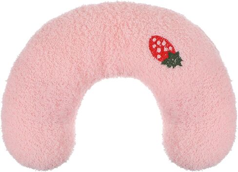 وسادة على شكل حرف U للحيوانات الأليفة، وسائد مهدئة للقطط، ووسادة داخلية ناعمة منفوشة للقطط والكلاب، وتخفيف القلق، نصف دونات مع نمط تطريز لطيف، وسادة رقبة للحيوانات الأليفة للقطط والكلاب والحيوانات الأليفة الأخرى in Kuwait