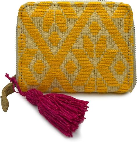 Wallet "Matilde", made by Jühue Artesanal, Handmade wallet made in Mexico, Black wallet, Hand embroidery, Unique piece, Embroidered wallet, Mexican embroidery, Made in Mexico, Handmade in Saudi Arabia