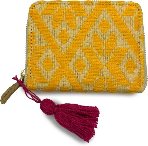 Wallet "Matilde", made by Jühue Artesanal, Handmade wallet made in Mexico, Black wallet, Hand embroidery, Unique piece, Embroidered wallet, Mexican embroidery, Made in Mexico, Handmade in Saudi Arabia