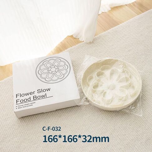 Fun Flower Shape Cats Bowl Travel Friendly Hygienic Dog Water Dish for Healths Eating Dishwasher Safe Cats in Saudi Arabia