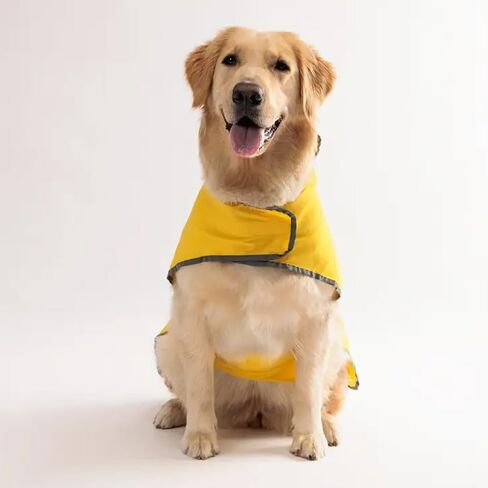 Pet Raincoat–Waterproof & Breathable Reflective One-Piece Clothing for Cats and Dogs, Perfect for Rainy Days Comfortable and Stylish XL in Saudi Arabia