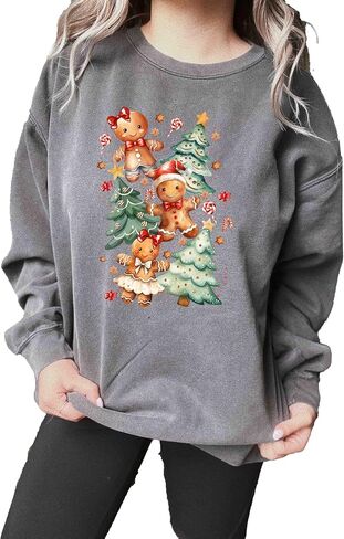 Comfort Colors, Coquette Gingerbread Sweatshirt, Holiday Season Shirt, Christmas Tree Shirt, Cookie Shirt, Christmas Gift in Saudi Arabia