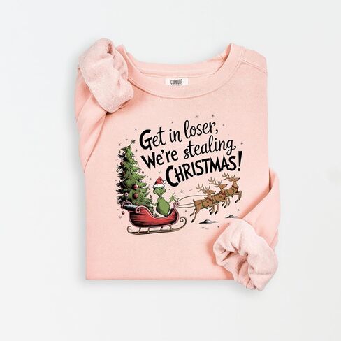 Comfort Colors, Funny Christmas Sweatshirt, Christmas Tree Sweater, Christmas Gift, Funny Christmas Party Shirt in Saudi Arabia