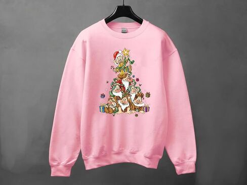 Gnomes Christmas Sweatshirt Cute, Christmas Tree Sweatshirt, Funny Christmas Sweatshirts, Christmas Gnomes Hoodie, Cute Xmas Sweatshirts Multi in Saudi Arabia