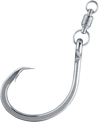 BKK Monster Circle Hook Drifting | 4X | Saltwater Ultra-Antirust Coating | Needle Hook Point | Forged Shank | Tuna Marlin Big Game in Kuwait