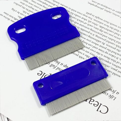 2 Pcs Pet Combs,Cat Comb,Pet Grooming Tools,Tear Stain Remover Comb in Saudi Arabia