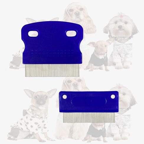 2 Pcs Pet Combs,Cat Comb,Pet Grooming Tools,Tear Stain Remover Comb in Saudi Arabia