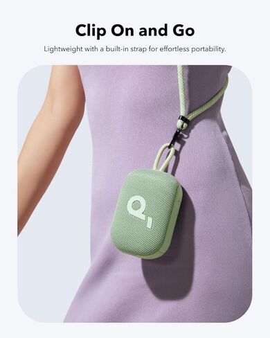 Soundcore Select 4 Go Bluetooth Speaker by Anker, Mini Portable Shower Speaker, Up to 20 H Playtime, IP67 Waterproof and Dustproof, Floatable, Powerful Sound, Ideal for Indoors and Outdoors(Renewed) in Kuwait