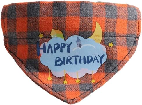 Dog Headscarf Collars, Triangle Scarf Collars, Pet Scarf and Classic Printed Collar Scarves. Suitable for Dogs, Cats and Small to Medium-Sized Dogs DJA707-05 in Saudi Arabia