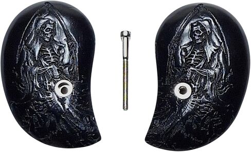 Ebony Grim Reaper Standard Bond Arms Derringer Grips (Stinger Narrow Frame) in Saudi Arabia