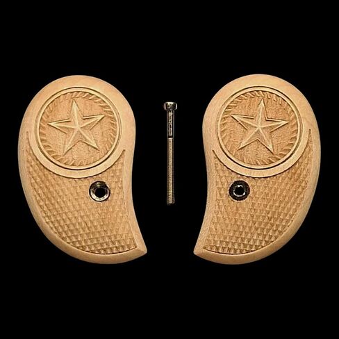 Maple Texas Star Standard Bond Arms Derringer Grips (Original Wide Frame) in Saudi Arabia