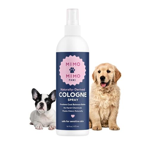 Naturally-Derived Dog Cologne Spray, Long-Lasting Deodorizing Odor Control, Freshens Coat Between Baths, No Parabens or Alcohol, Safe For Sensitive Skin, Made In USA, 16 fl oz in Kuwait